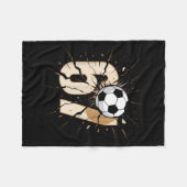 67 Brainrot Jugendfußball Drip - Lustige Kinder 67 Fleecedecke (Vorderseite (Horizontal))