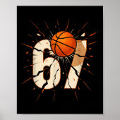 67 Brainrot Youth Basketball Drip - Funny Kids 67  Poster (Vorne)