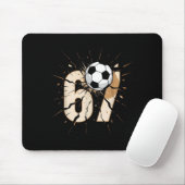 67 Brainrot Youth Soccer Drip - Funny Kids 67 Mousepad (Mit Mouse)