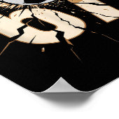 67 Brainrot Youth Soccer Drip - Funny Kids 67  Poster (Ecke)