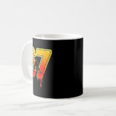 67 Brainrot Youth Wrestling Drip - Funny Kids 67  Kaffeetasse (Vorderseite Links)