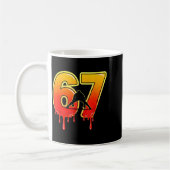67 Brainrot Youth Wrestling Drip - Funny Kids 67  Kaffeetasse (Links)