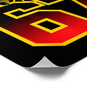 67 Brainrot Youth Wrestling Drip - Funny Kids 67  Poster (Ecke)