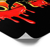 67 Brainrot Youth Wrestling Drip - Funny Kids 67 Poster (Ecke)