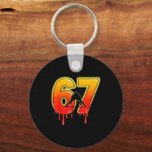 67 Brainrot Youth Wrestling Drip - Funny Kids 67  Schlüsselanhänger (Vorderseite)