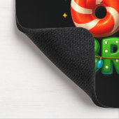 67 Bruh Christmas Candy Cane Gingerbread Design Xm Mousepad (Ecke)