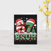 67 Bruh Christmas Fun Design For Holiday Six Seven Karte (Gelbe Blume)