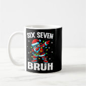 67 Bruh Christmas Six Seven Meme Dab Santa Kaffeetasse (Links)