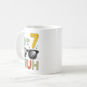 67 Bruh Funny 67 Six Seven Meme Gen Alpha Slang 67 Kaffeetasse (Vorderseite Links)