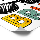 67 Bruh Funny 67 Six Seven Meme Gen Alpha Slang 67 Poster (Ecke)