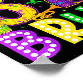 67 Bruh Mardi Gras Funny Carnival Meme Slang Gen A Poster (Ecke)