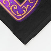 67 Bruh Mardi Gras Jester Mask New Orleans  Fleecedecke (Ecke)