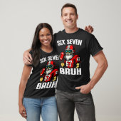 67 Bruh Meme Christmas Football Santa Six Seven  T-Shirt (Unisex)