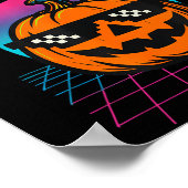 67 Bruh Meme Halloween Pumpkin 6 7 Brainrot Six Se Poster (Ecke)