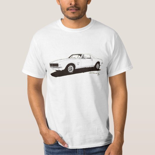 '67 Camaro RS (hinter) u. (Front) T-Shirt (Vorderseite)