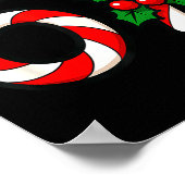 67 Candy Canes Funny Christmas Humor Meme Design Poster (Ecke)