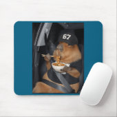 67 Capybara, das Ramen isst Gen-Schrift-Design Mousepad (Mit Mouse)