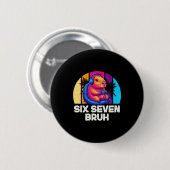 67 Capybara Lustig Six Seven Bruh Capybara Video G Button (Vorne & Hinten)