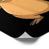 67 Capybara Meme 6 7 Aesthetic For Kids Young Adul Poster (Ecke)