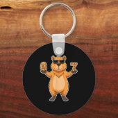 67 Capybara Singles Gen Alpha Slang Lustig Sechs S Schlüsselanhänger (Vorderseite)