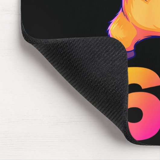 67 Capybara Six Seven Meme Animal Cool Capybara Da Mousepad (Ecke)