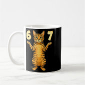 67 Cat Meme Funny Gen Alpha Slang Humor For Teens  Kaffeetasse (Links)