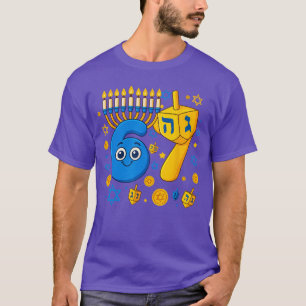 67 Chanukka Lustiger jüdischer Chanukka 67 Menora  T-Shirt