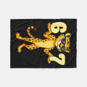 67 Cheetah Meme Six Seven Hände Bewegung Kinder Ju Fleecedecke (Vorderseite (Horizontal))