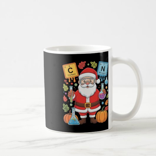 67 Chemie-Lehrer Periodensystem Kaffeetasse (Rechts)