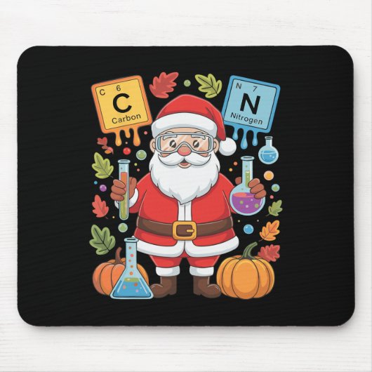 67 Chemie-Lehrer Periodensystem Mousepad (Vorne)
