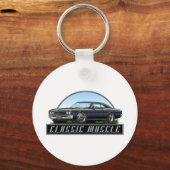 67_Chevelle_Black Schlüsselanhänger (Vorderseite)
