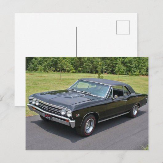 67' Chevelle Postkarte (Vorne/Hinten)