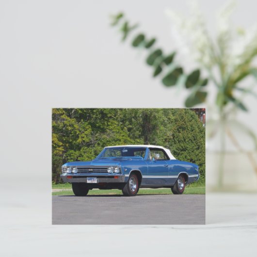 67' Chevelle SS Postkarte (Stehend Vorderseite)