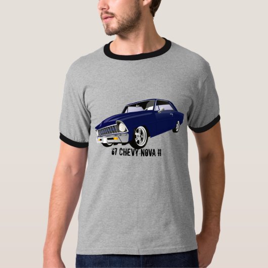 67 Chevy Wecker-T - Shirt des Nova-II (Vorderseite)