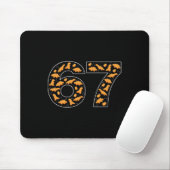 67 Chicken Nuggets Six Seven  Mousepad (Mit Mouse)
