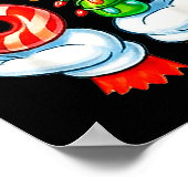 67 Christmas 67 Meme Gen Alpha Slang Candy Cane Xm Poster (Ecke)