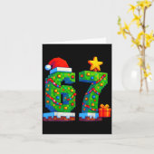 67 Christmas 6 7 Meme Costume Xmas Gen Alpha Slang Karte (Gelbe Blume)