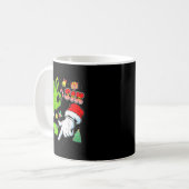 67 Christmas 6 7 Meme Elf Santa Pajamas Gen Alpha Kaffeetasse (Vorderseite Links)