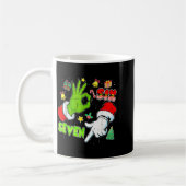 67 Christmas 6 7 Meme Elf Santa Pajamas Gen Alpha Kaffeetasse (Links)