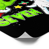 67 Christmas 6 7 Meme Elf Santa Pajamas Gen Alpha  Poster (Ecke)