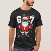 67 Christmas 6 7 Meme Pajamas 67 Bruh Slang T-Shirt (Vorderseite)
