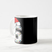 67 Christmas 6 7 Meme Pajamas Holiday Gen Alpha Sl Kaffeetasse (Vorderseite Links)