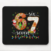 67 Christmas 6 7 Meme Pajamas Holiday Gen Alpha Sl Mousepad (Vorne)