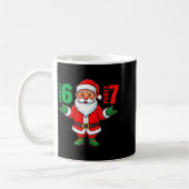 67 Christmas 6 7 Meme Six Seven Funny Santa Xmas 8 Kaffeetasse (Links)