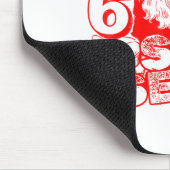 67 Christmas 6 7 Meme Six Seven Funny Santa Xmas B Mousepad (Ecke)