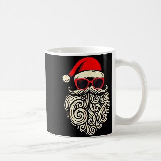 67 Christmas 6 7 Santa Six Seven Meme Christmas Bo Kaffeetasse (Rechts)