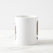 67 Christmas 6 7 Six Seven Meme 67 Leopard Cheetah Kaffeetasse (Mittel)