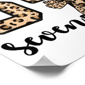 67 Christmas 6 7 Six Seven Meme 67 Leopard Cheetah Poster (Ecke)