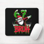 67 Christmas Bruh Funny Meme Gift Boys Girl Kids 6 Mousepad (Mit Mouse)