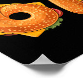 67 Christmas Burger Shirt 6 7 Meme Funny 67 Hambur Poster (Ecke)